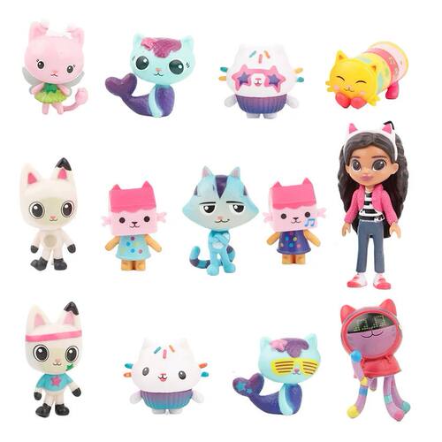13pcs/set Gabby's Dollhouse Action Figure Cute Doll Collecti