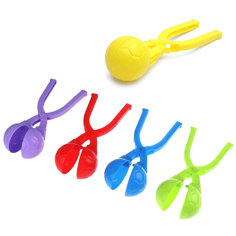 1pc Lovely Football Snowball Clip Maker Clip Children Outdoo