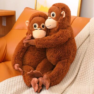 66cm Cartoon Gorilla Plush Toy Chimpanzees Monkey Soft Stuff