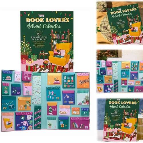 New Year The Book Lover's Advent Calendar Home Decor With 25