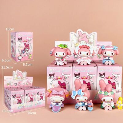 Sanrio My Melody Tea Party Blind Box Tide Play DisplayPc Mel