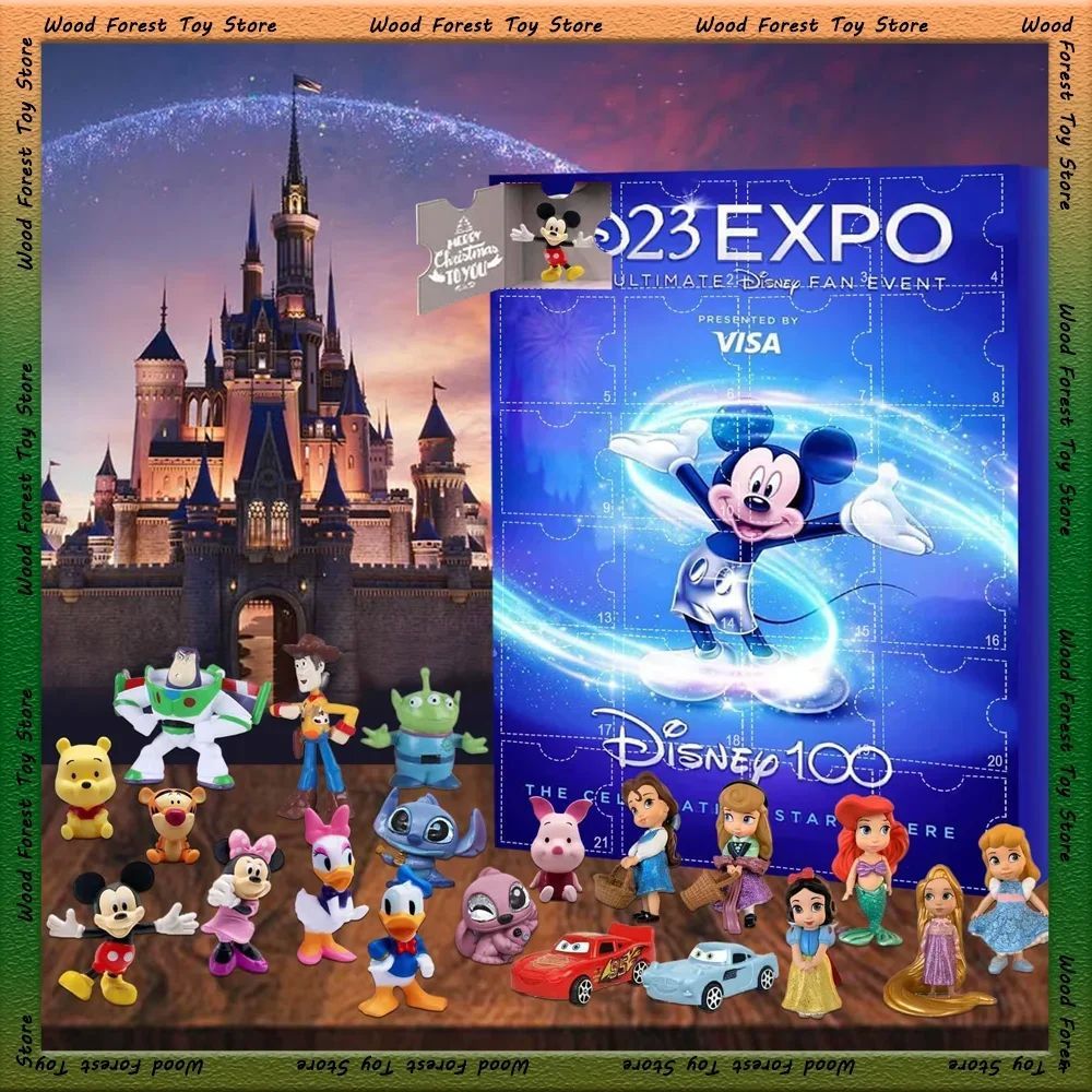 Christmas Mouse Blind Box Christmas Advent Calendar with 24p