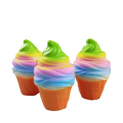 New Colorful Ice Cream Squishy Bread Cake Scented Slow Risin