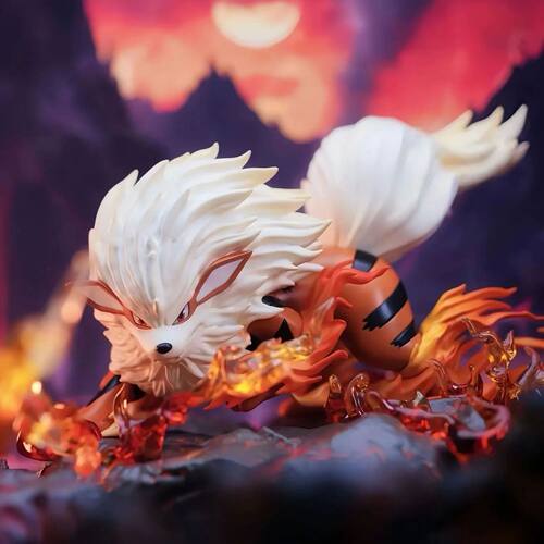 Pokemon Anime Figure GK Arcanine 9cm Action Figure Model PVC