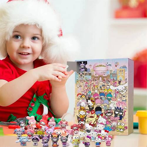 Sanrio Christmas Day Series Blind Box Decoration 24 Christma