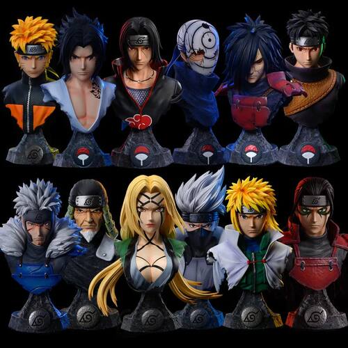 Anime NARUTO Figure Namikaze Minato Sarutobi Hiruzen