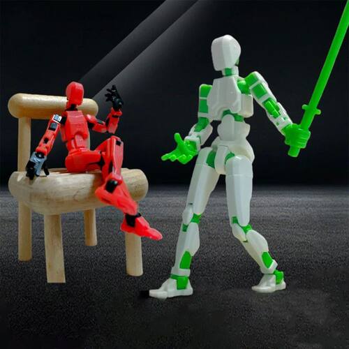 Dummy 13 Articulated Toys t13 Action Figure Legendy Robot 3d