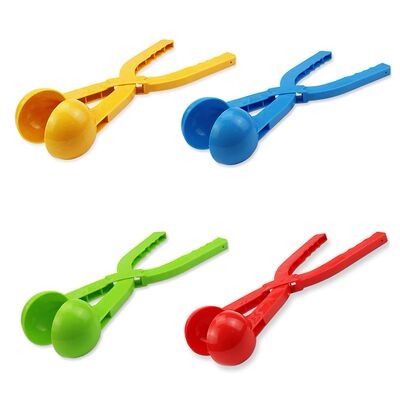 3D Large Round Snowball Maker Clip Winter Snowball Fight Chi