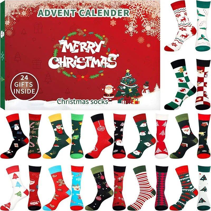 Christmas Stocking Advent Calendars 24 Days Countdown 24 Day