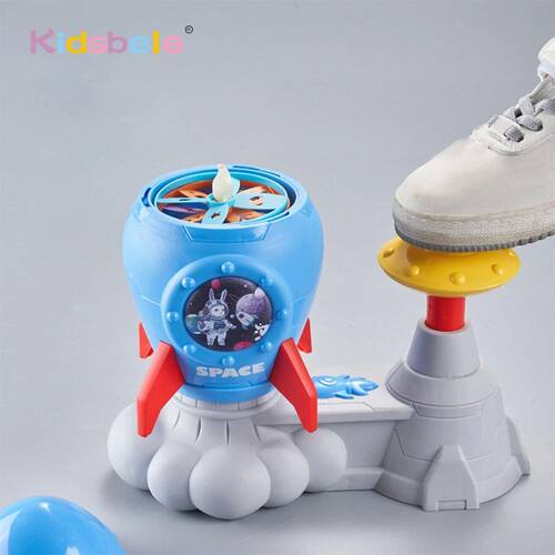 Outdoor Activity Toy Kids Flying Disc Launcher Toy Sports Tr