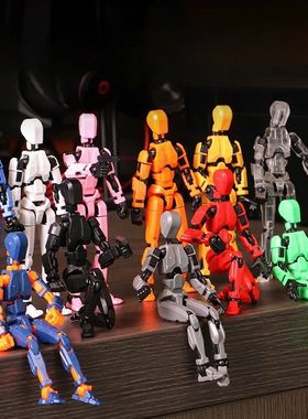 Multi-Jointed Movable Shapeshift Robot 3.0 3D Printed Manneq