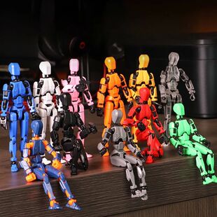 Multi-Jointed Movable Shapeshift Robot 3.0 3D Printed Manneq