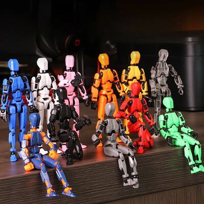 Multi-Jointed Movable Shapeshift Robot 3.0 3D Printed Manneq
