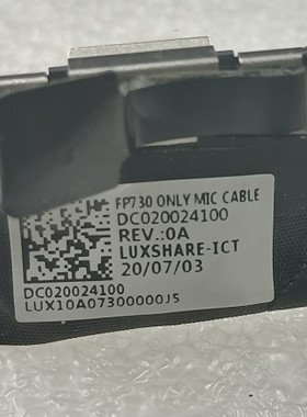 全新原装联想 FP730 P73 摄像头指示灯麦克风排线 5C10S73172