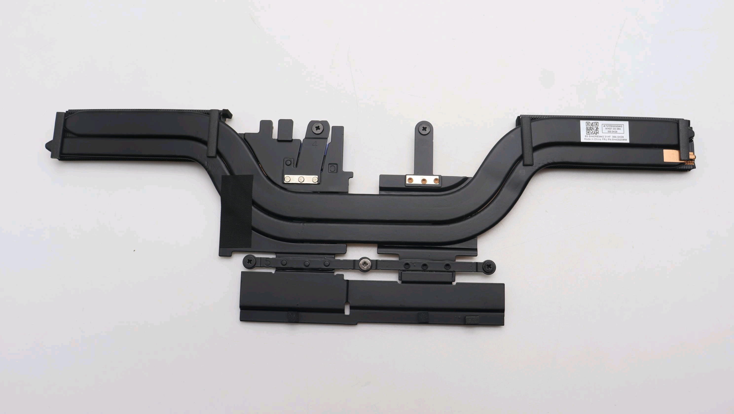 联想Yoga Pro 9 14IRP8散热片 Slim Pro 9 散热器铜管 5H40S20858