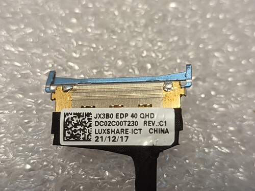 Lenovo 联想ThinkPad X13 Gen3 4 4K屏线 摄像头连接线5C11H81423