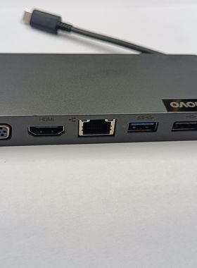 联想thinkplus USB-C扩展坞X1 P1 L14 L15 Z13 Z16 P14s 03X7608