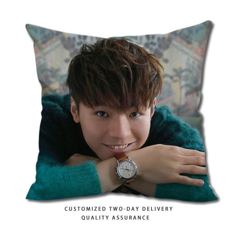 mirror男团IAN陈卓贤抱枕方形明星周边同款靠枕头靠垫真人形玩偶