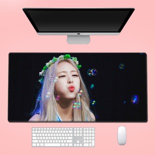 超大号键盘垫diy桌垫封边腕垫 申有娜Yuna鼠标垫kpop周边itzy同款