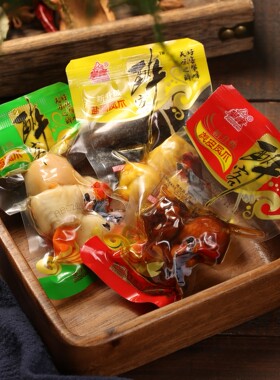 泡椒凤爪凤肘凤骨鸡腿骨攀峰醉客
