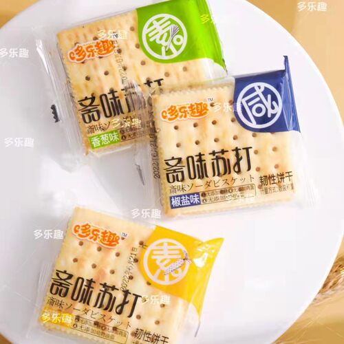 哆乐趣斋味苏打梳打饼干