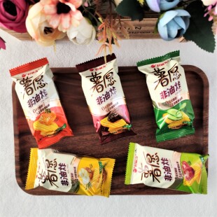 好丽友薯愿非油炸薯片马铃薯膨化美味休闲零食小吃散装称重小包装