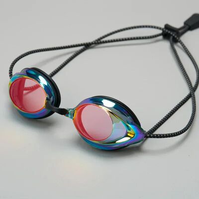 New Swimming Goggles Rope Head with Bright Color Electroplat