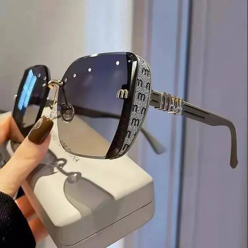 Ins Square Sunglasses Women Luxury Designer Sun Glasses Ladi