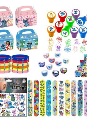 Lilo Stitch Party Gift Supplies Slapping Bracelets Reusable