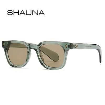 Retro Square Men Rivets Sunglasses Shades UV400 Fashion Wome