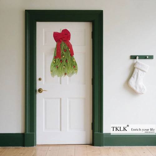 1pc Christmas Ornaments Party Supplies- Elegant Bow Decorati