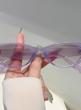 Cute Oval Sunglasses Women Fashion Vintage Candy Color Rim S