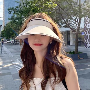 Summer Big Hat Brim Upf50 Cycling Anti-ultraviolet Empty Top