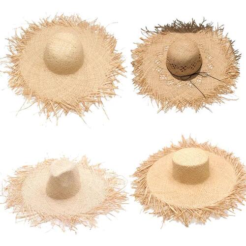 5 Styles Straw Summer Hat for Women Sun Hats Beach Caps Somb