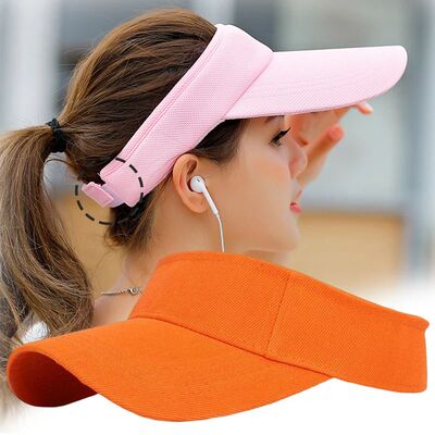 Summer Sun Hats Breathable Men Women Adjustable Visor UV Pro