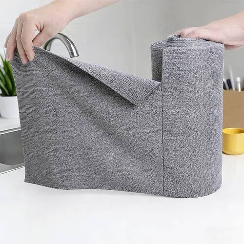 Reusable Cleaning Wipe Household Kitchen Cloth Microfiber To