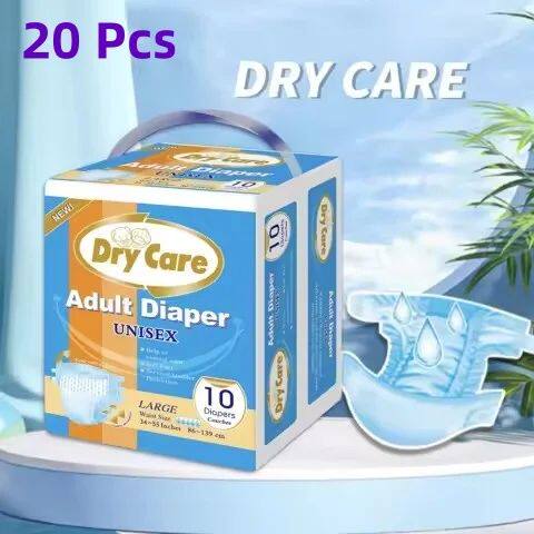 20Pcs Adult Diaper Nappies Pants Disposable Patients Ultra A