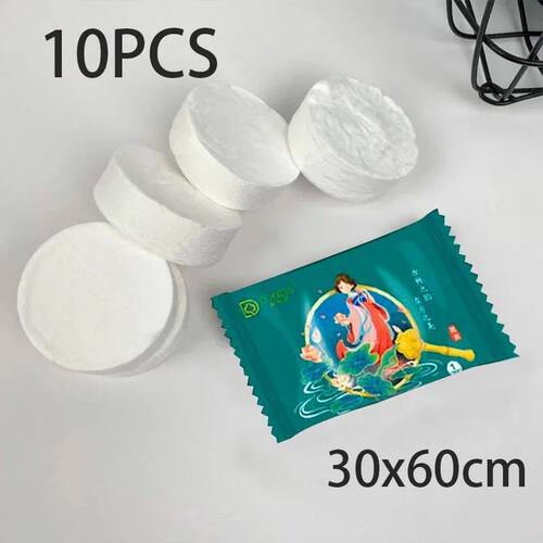 Disposable Compressed Towel Pure Cotton Thickened Facial Cle