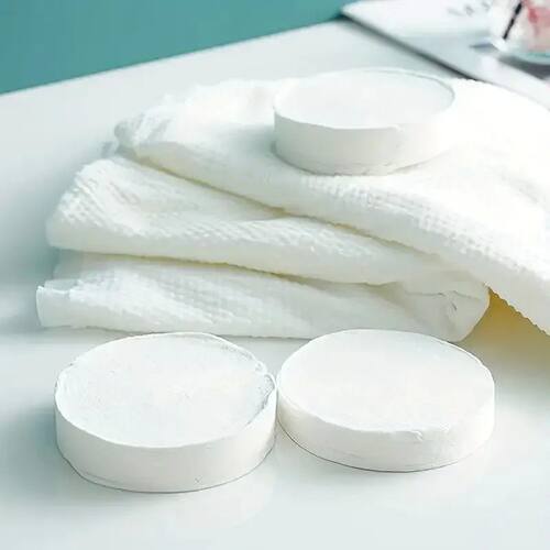 10/20PCS Disposable White Compressed Bath Towel Business Tri