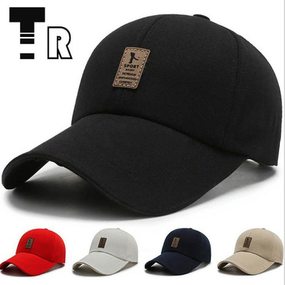 Korean Version Of Baseball Cap Men's Autumn And Winter Warm