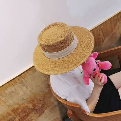 The Same Style Of Net Red Women's Woven Straw Hat Summer Sun