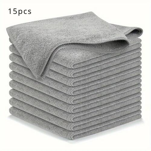 5/15Pcs Microfiber Car Towel Absorbent Kitchen Towel Quick D