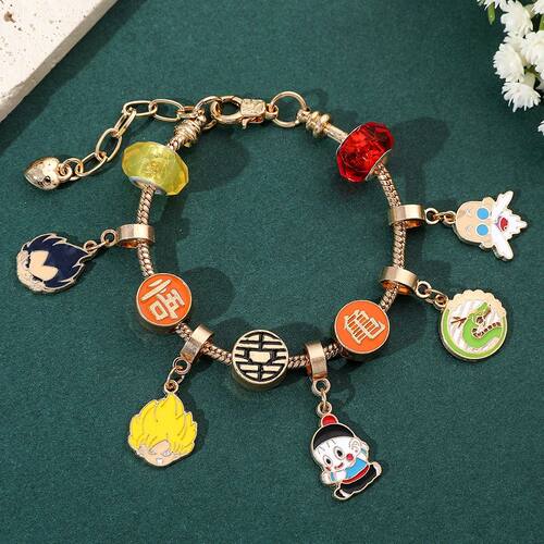 Anime Dragon Ball Figure Son Goku Pendant Bracelet Master Ro