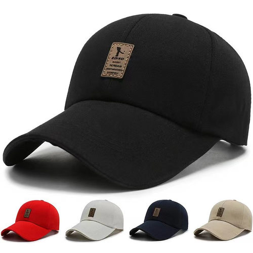 Hat Men's Spring And Autumn Baseball Cap Canvas Cap Outdoor