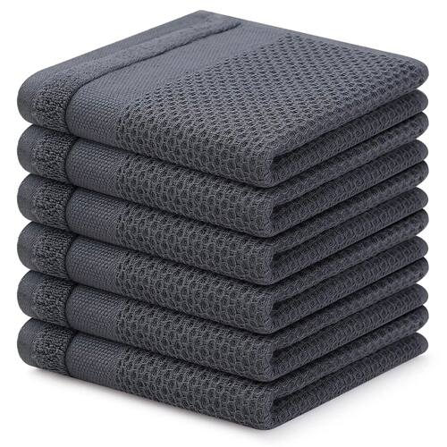 Kitchen Cotton Towels Honeycomb Breathable Cotton Dish Cloth