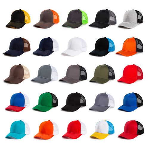 112-hole Mesh Plain-colored Sunshade Hat Summer Breathable B