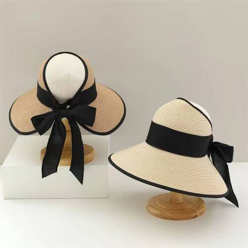 Women's straw hat summer trip beach sunshade hat Korean fash