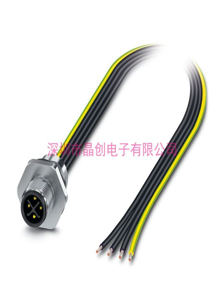 1238903 全新 SACC-E-M12MSS-4P-M16XL/0,5 PEX- 设备连接器 板前