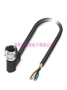 1476837 全新 SAC-4P-10,0-PUR/P12FR SH- 传感器/执行器电缆