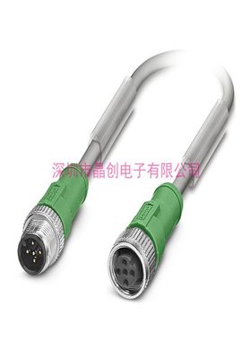 1454590 全新 SAC-5P-M12MS/ 2,0-802/M12FS- 传感器/执行器电缆
